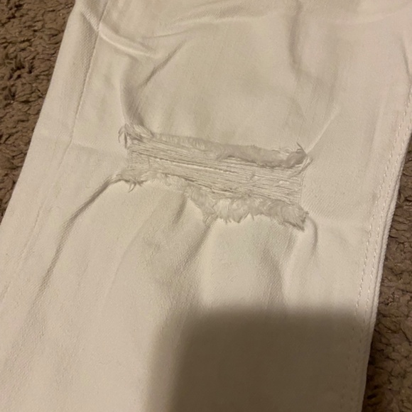 Express White Mia Mid Rise Ankle Legging Jeans - Picture 3 of 5